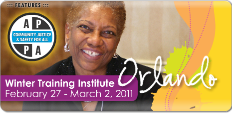 Visit the website for the 2011 Winter Training Institute - Orlando, FL