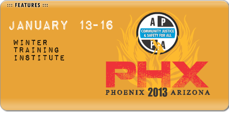Visit the website for the 2013 Winter Training Institute - Phoenix, AZ