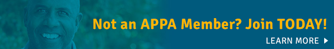APPA Membership banner ad